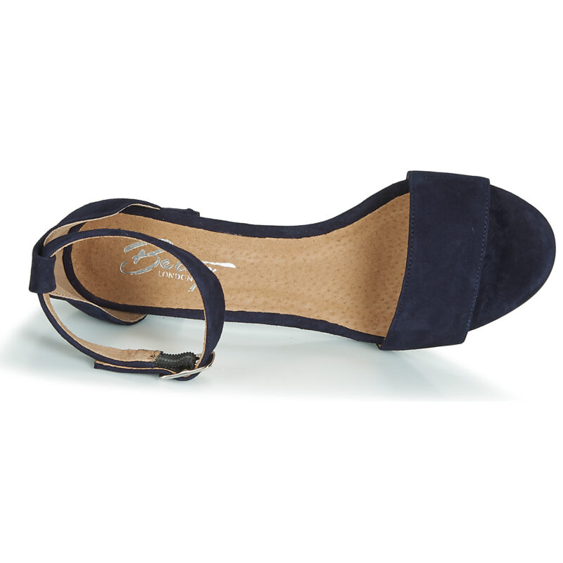 Betty London CRETOLIA Azul Sandalias de tac&oacute;n Mujer - 6