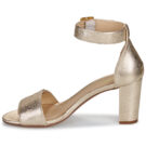 Betty London Sandalias de tac&oacute;n doradas CRETOLIA para mujer - 4