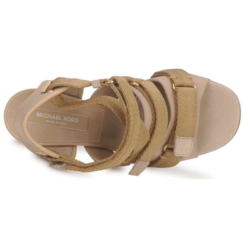 Michael Kors MK118113 Beige Sandali con tacco Donna - 6