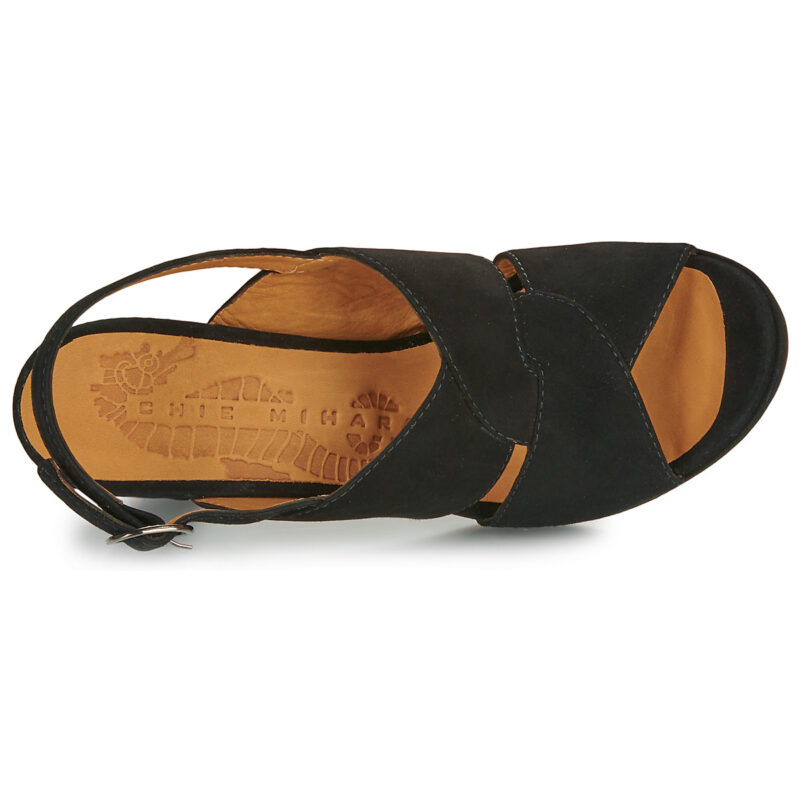 Chie Mihara Sandalias de tac&oacute;n negras ESKOL para mujer - 6