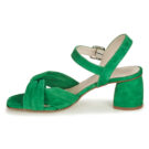 Fericelli JESSE Gr&uuml;ne Sandalen mit Absatz f&uuml;r Damen - Gr&ouml;&szlig;e 4