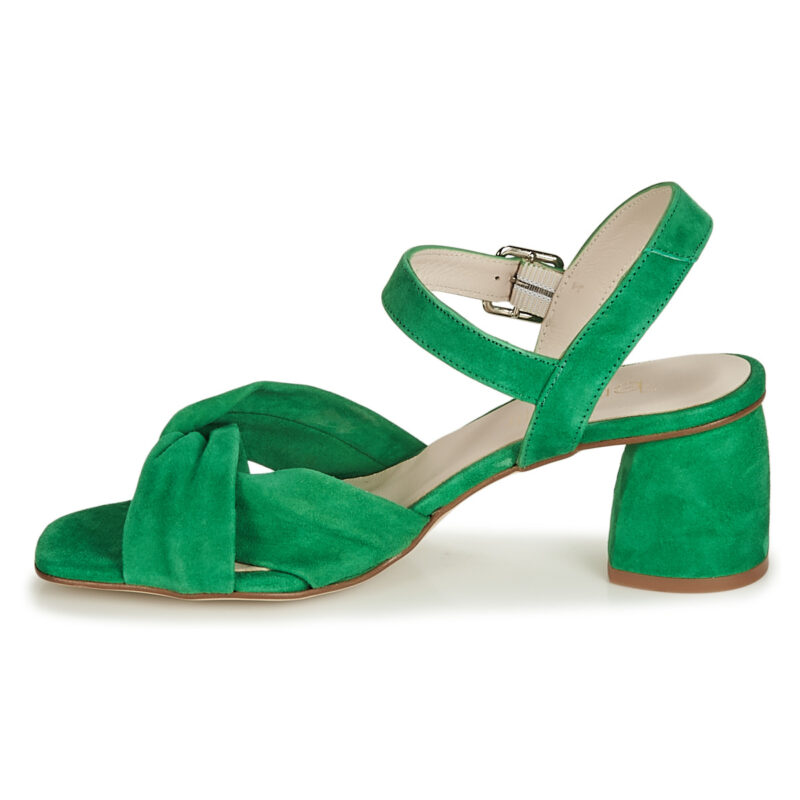 Fericelli JESSE Gr&uuml;ne Sandalen mit Absatz f&uuml;r Damen - Gr&ouml;&szlig;e 4