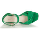 Fericelli JESSE Gr&uuml;ne Sandalen mit Absatz f&uuml;r Damen - Gr&ouml;&szlig;e 6