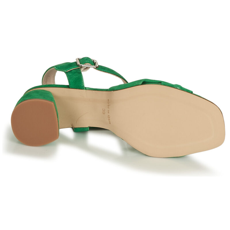 Fericelli JESSE Gr&uuml;ne Sandalen mit Absatz f&uuml;r Damen - Gr&ouml;&szlig;e 7