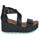 Sweet Lemon SUBWAY Nero Sandali con zeppa Donna - 2