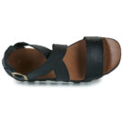 Sweet Lemon SUBWAY Nero Sandali con zeppa Donna - 6