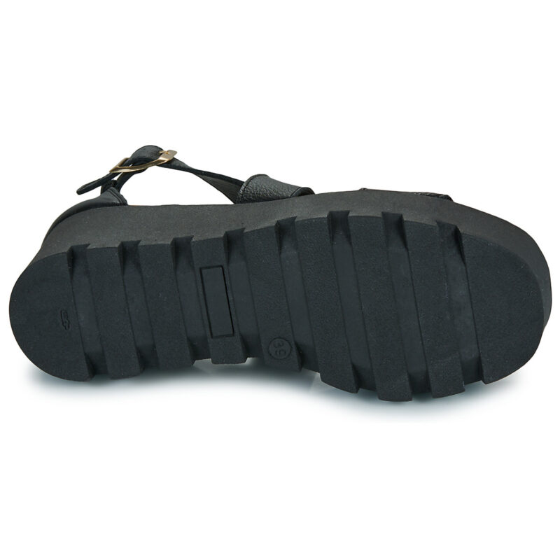 Sweet Lemon SUBWAY Nero Sandali con zeppa Donna - 7