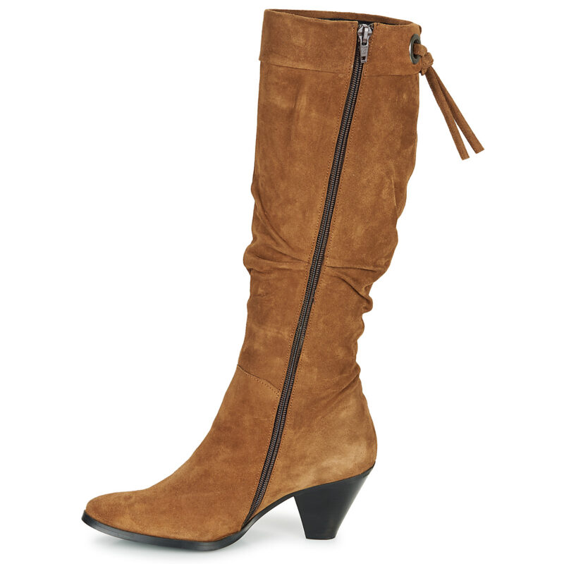 Regard RAKAFOU V2 CRTE VEL SILKY Brown Women's Heeled Boots - 4