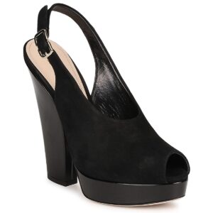 Sebastian CAMOSCIO Nero Sandali con tacco Donna