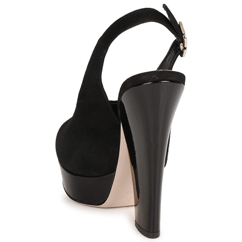 Sebastian CAMOSCIO Nero Sandali con tacco Donna - 5