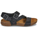 Art I BREATHE Black Low Sandals Women - 2