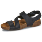 Art I BREATHE Black Low Sandals Women - 4