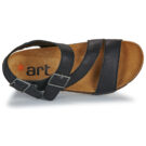 Art I BREATHE Black Low Sandals Women - 6
