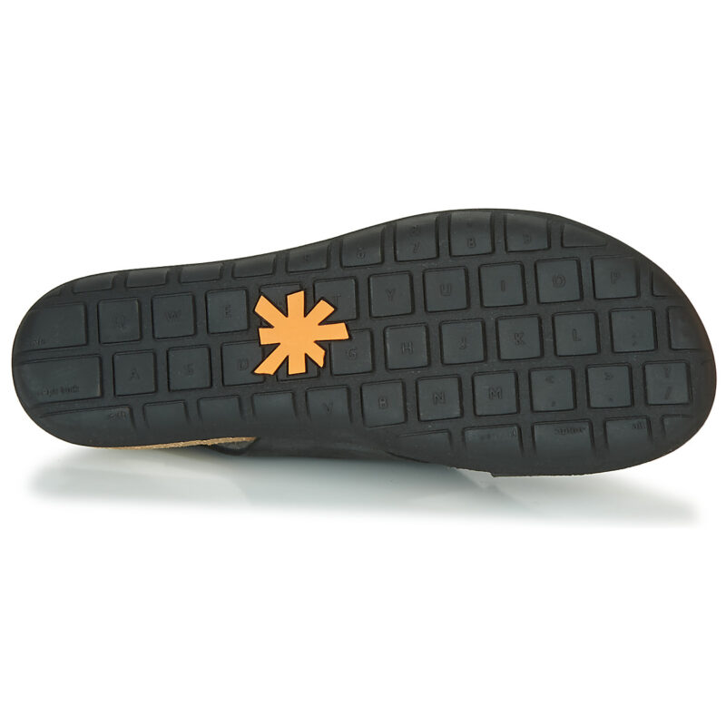 Art RHODES Black Wedge Sandals Women - 7
