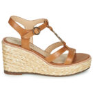 JB Martin EMANI Marrone Sandali con zeppa Donna - 2