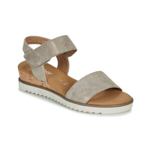 Gabor  KARIBITOU  Oro Sandali con zeppa Donna
