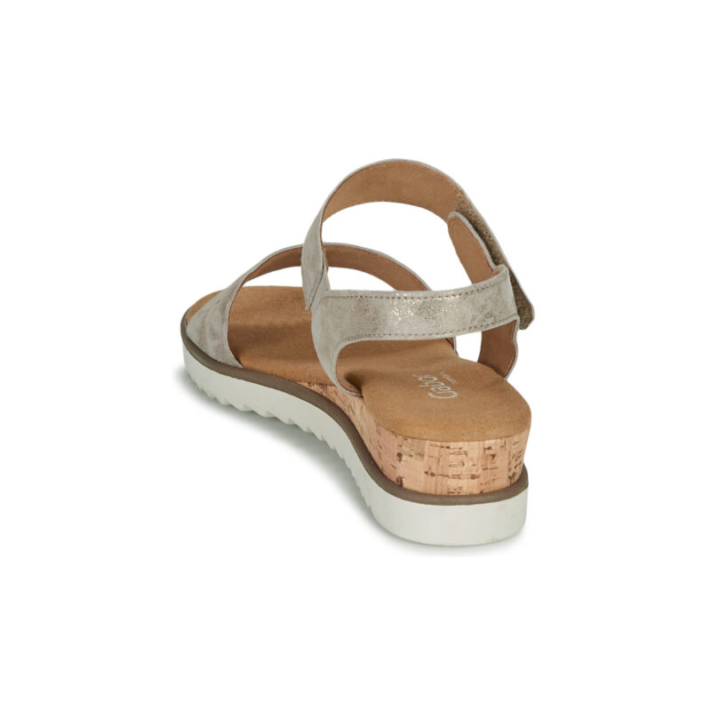 Gabor KARIBITOU Oro Sandali con zeppa Donna - 5