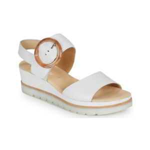 Gabor KOKREM Bianco Sandali con zeppa Donna