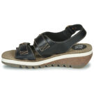 Fly London Sandales compens&eacute;es noires TEAR2 FLY pour femmes - 4
