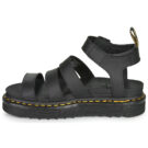 Dr. Martens BLAIRE BLACK HYDRO Schwarze Keilsandalen f&uuml;r Damen - Gr&ouml;&szlig;e 4