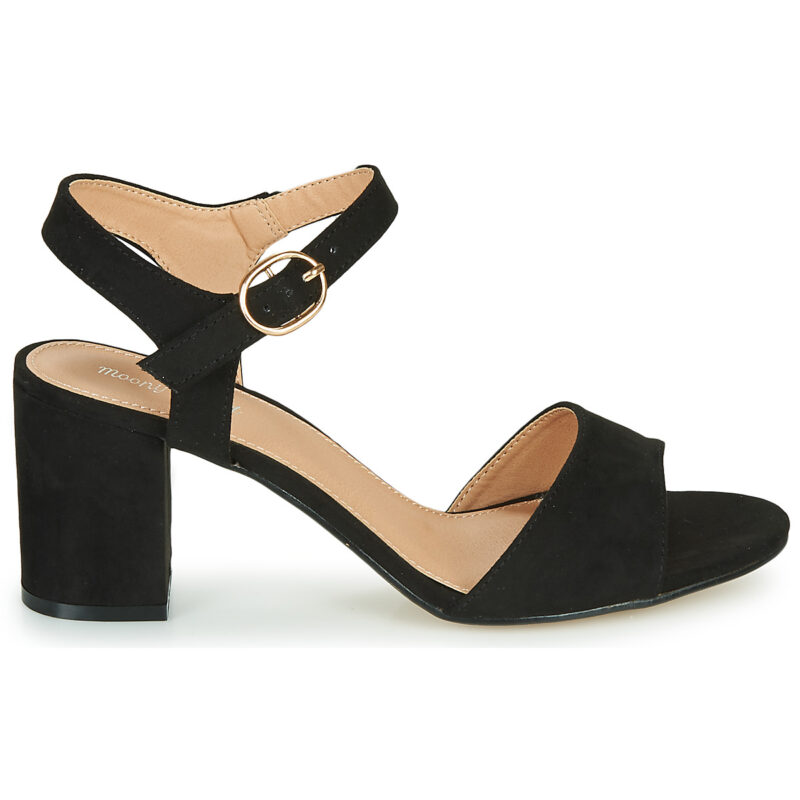 Moony Mood Sandalias de tac&oacute;n negras MEGANE para mujer - 2