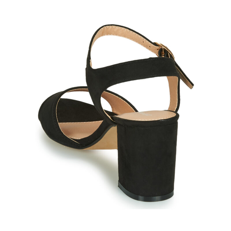 Moony Mood Sandalias de tac&oacute;n negras MEGANE para mujer - 5