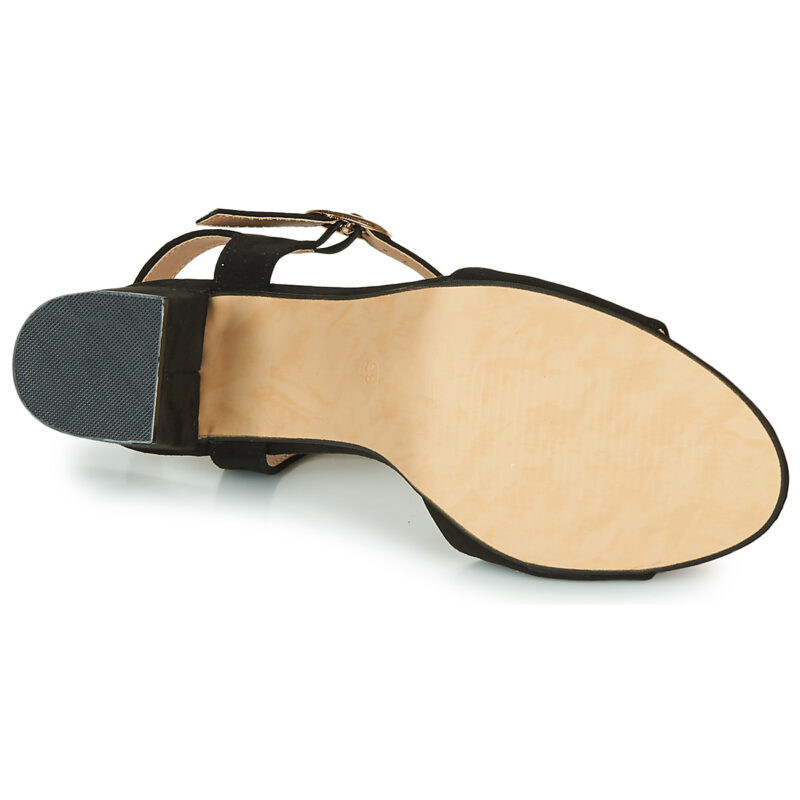 Moony Mood Sandalias de tac&oacute;n negras MEGANE para mujer - 7