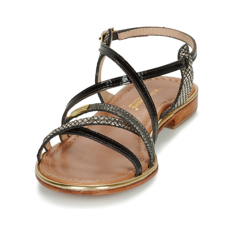 Les Tropeziennes par M.Belarbi HARRY Black Flat Sandals Women - 3