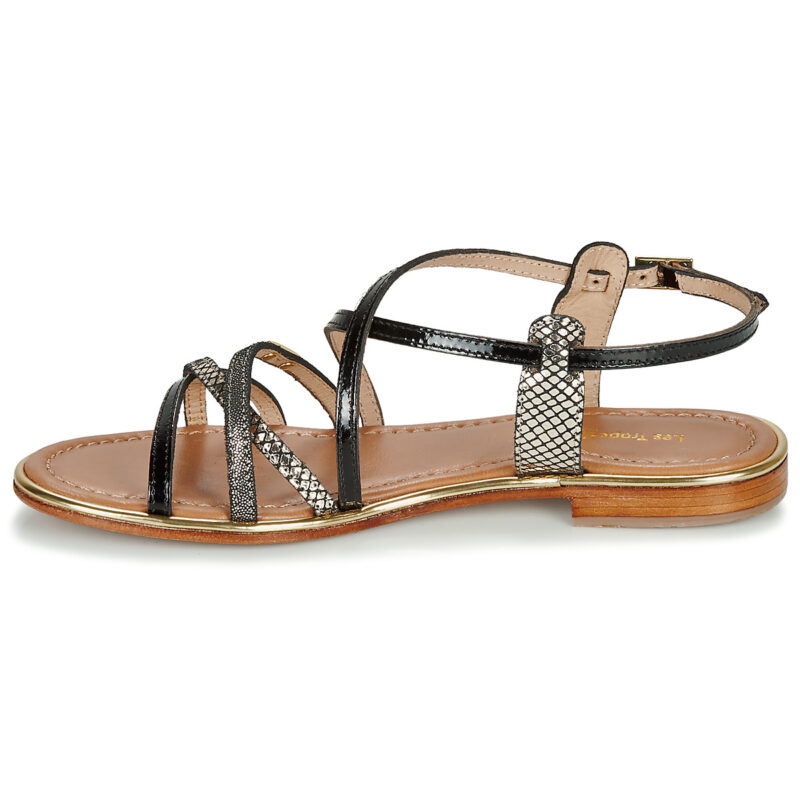 Les Tropeziennes par M.Belarbi HARRY Black Flat Sandals Women - 4