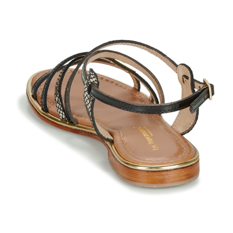 Les Tropeziennes par M.Belarbi HARRY Black Flat Sandals Women - 5