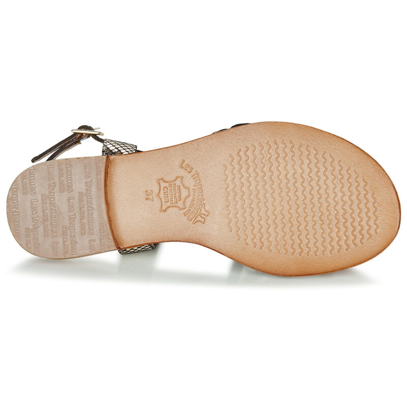 Les Tropeziennes par M.Belarbi HARRY Black Flat Sandals Women - 7