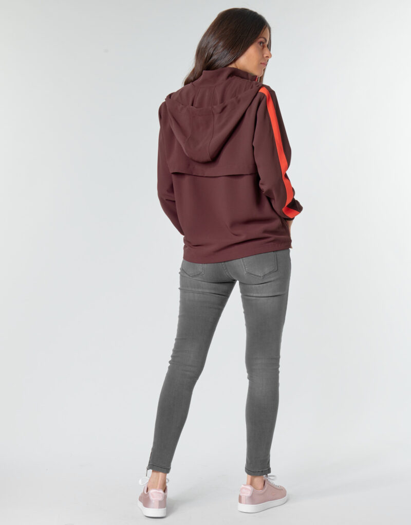 Felpe con capuchino Lacoste Sudaderas con capucha para mujer AMINA Bordeaux - 4