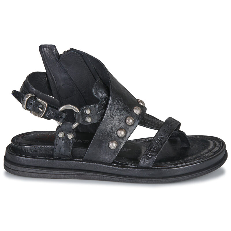 Airstep / A.S.98 POLA Schwarz Flache Sandalen Damen - 2