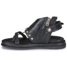 Airstep / A.S.98 POLA Schwarz Flache Sandalen Damen - 4