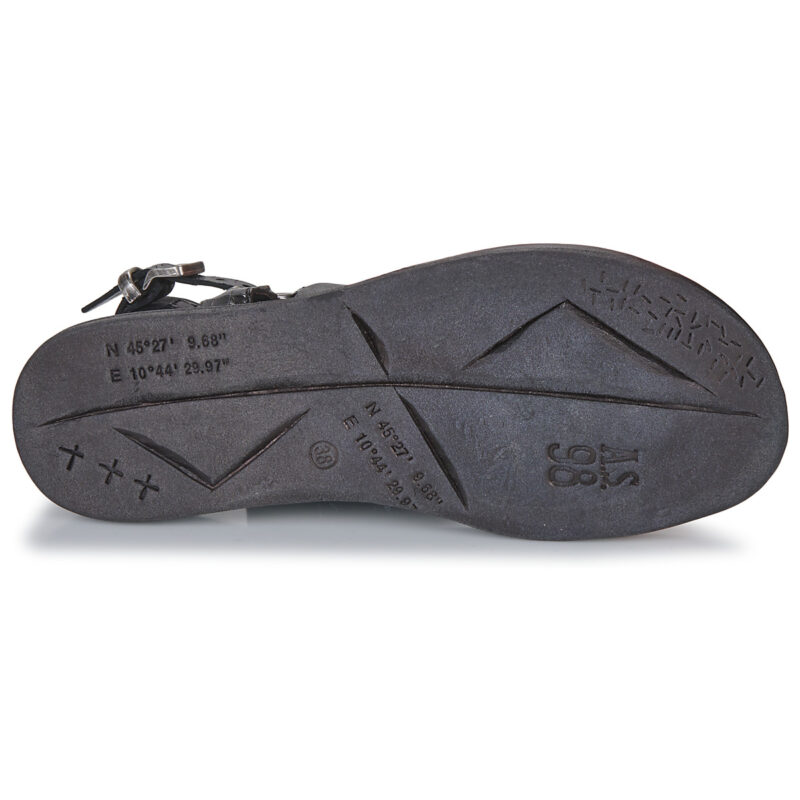 Airstep / A.S.98 POLA Schwarz Flache Sandalen Damen - 7