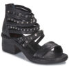Airstep / A.S.98 KENYA Schwarz Sandalen mit Absatz Damen