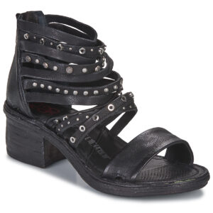 Airstep / A.S.98 KENYA Nero Sandali con tacco Donna