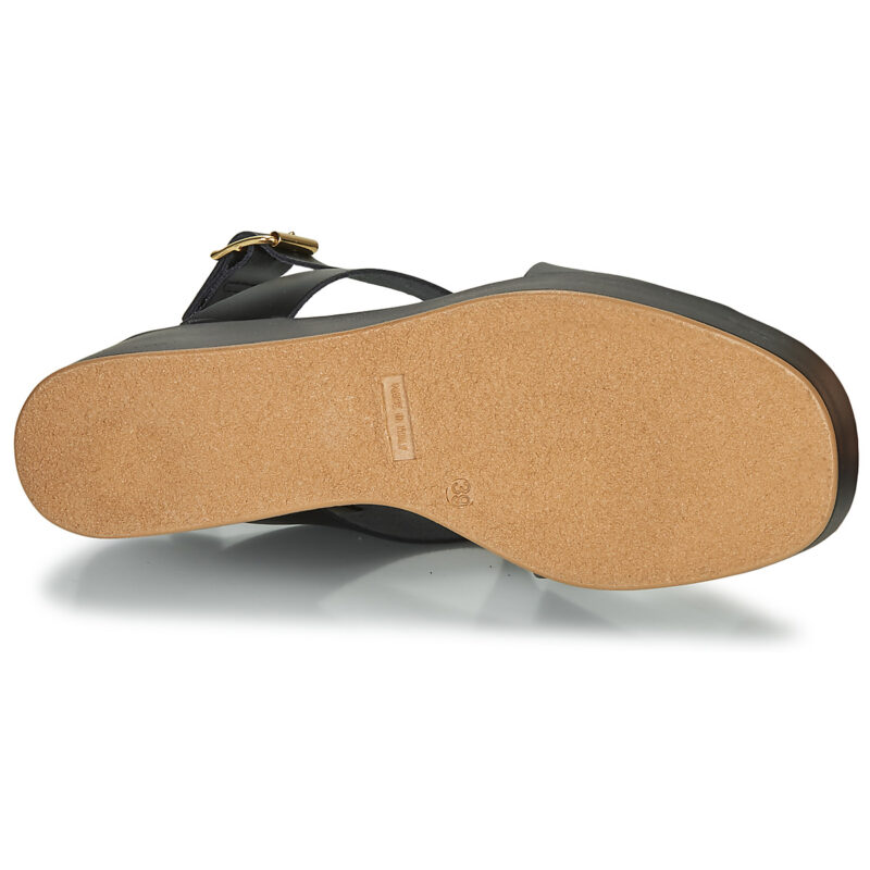 Sweet Lemon IJOX Nero Sandali con zeppa Donna - 7