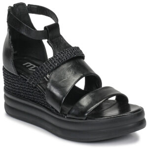 Mjus BELLANERA Nero Sandali con zeppa Donna