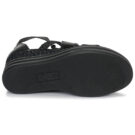 Mjus BELLANERA Schwarze Keilsandalen f&uuml;r Damen - Gr&ouml;&szlig;e 7