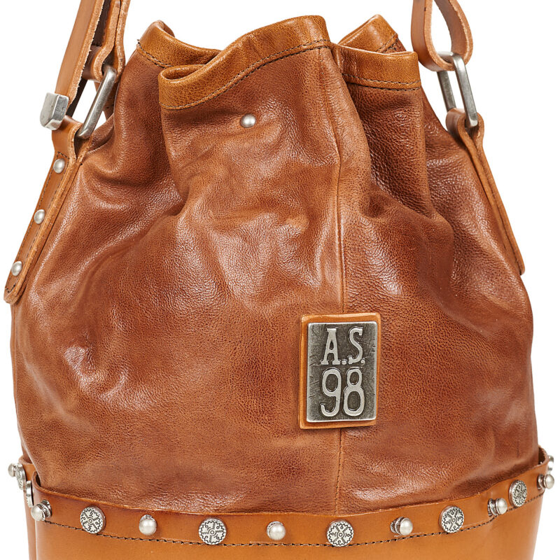 Mujer Airstep / AS98 RISTA Bolso de mano marr&oacute;n para mujer - 4