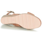 Sandalias de cu&ntilde;a Refresh NANI color beige para mujer - 7