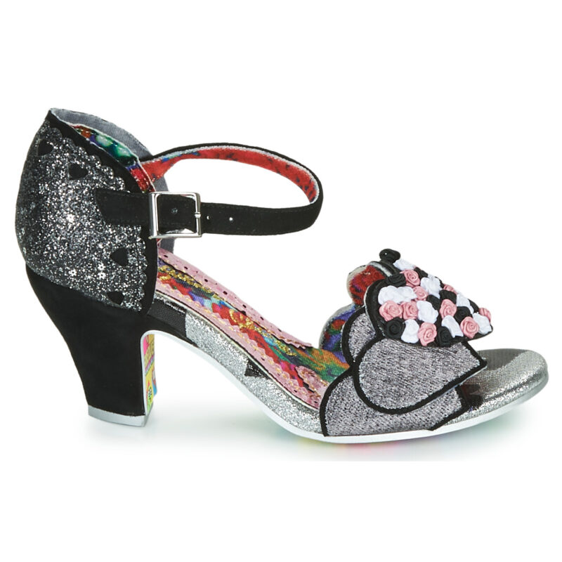 Irregular Choice Zapatos de tac&oacute;n Darling Bud negros para mujer - 2