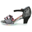 Irregular Choice Zapatos de tac&oacute;n Darling Bud negros para mujer - 4