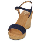 Unisa RITA Blu Sandali con zeppa Donna - 3