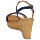 Unisa RITA Blu Sandali con zeppa Donna - 5