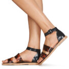Melissa MODELO SANDAL Sandalias bajas negras para mujer - 8