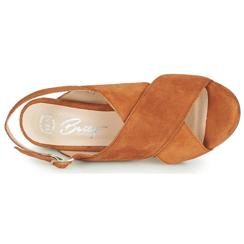 Betty London MARIPOL Marr&oacute;n Sandalias de tac&oacute;n Mujer - 6