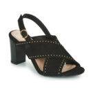 Betty London MADINE Negro Sandalias de tac&oacute;n Mujer - 1