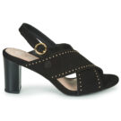 Betty London MADINE Negro Sandalias de tac&oacute;n Mujer - 2